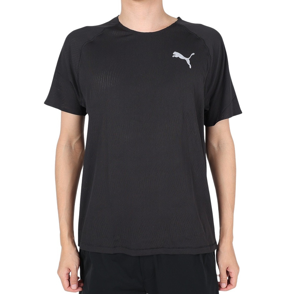 プーマ（PUMA）（メンズ）半袖Tシャツ メンズ RUN ULTRASPUN 524622 01 BLK