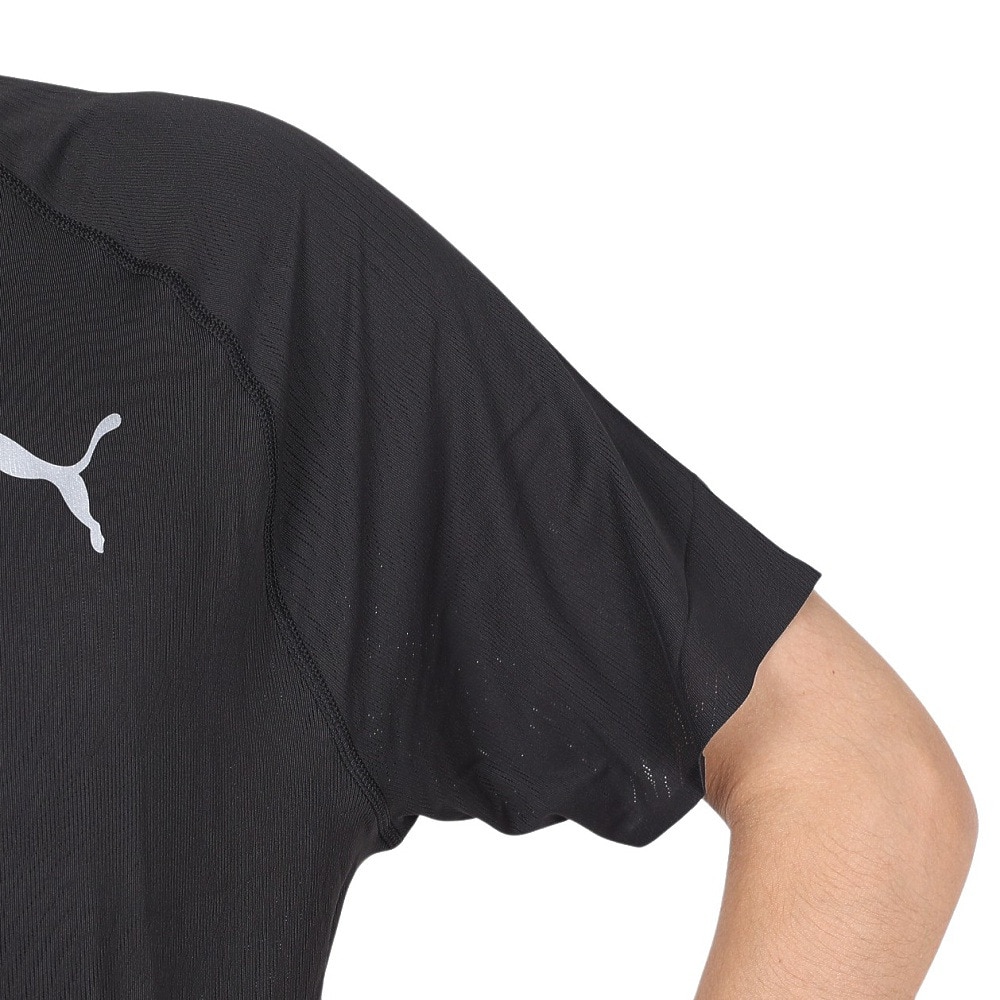 プーマ（PUMA）（メンズ）半袖Tシャツ メンズ RUN ULTRASPUN 524622 01 BLK