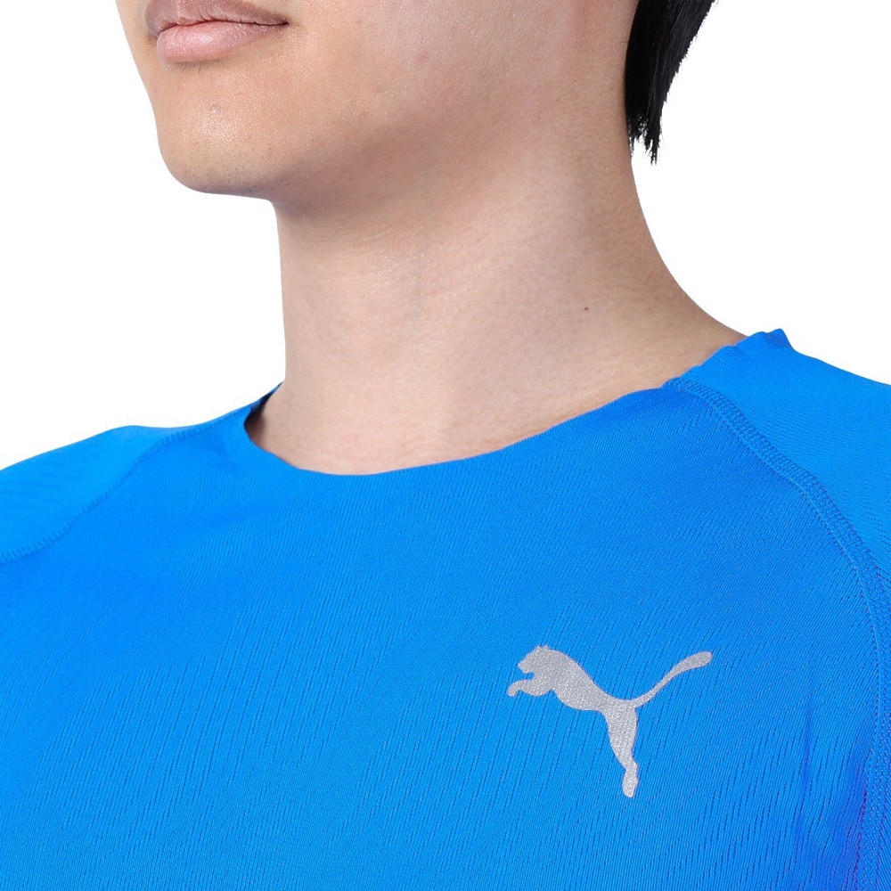 プーマ（PUMA）（メンズ）半袖Tシャツ メンズ RUN ULTRASPUN 524622 46 BLU