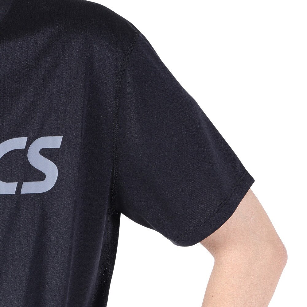 アシックス（ASICS）（メンズ）ランニングロゴプリント 半袖シャツ 2011C274.002