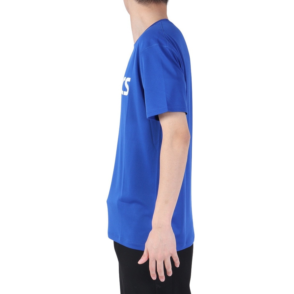 アシックス（ASICS）（メンズ）ランニングロゴプリント 半袖シャツ 2011C274.403