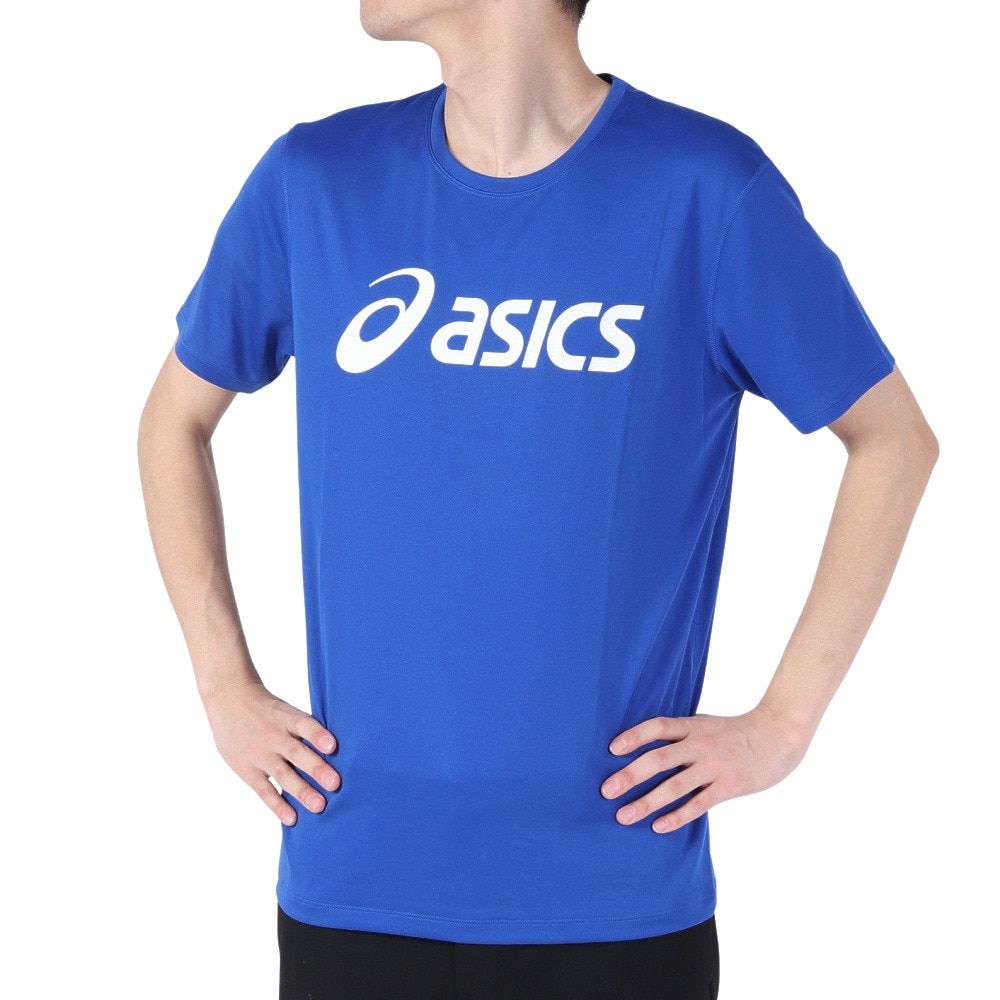 アシックス（ASICS）（メンズ）ランニングロゴプリント 半袖シャツ 2011C274.403