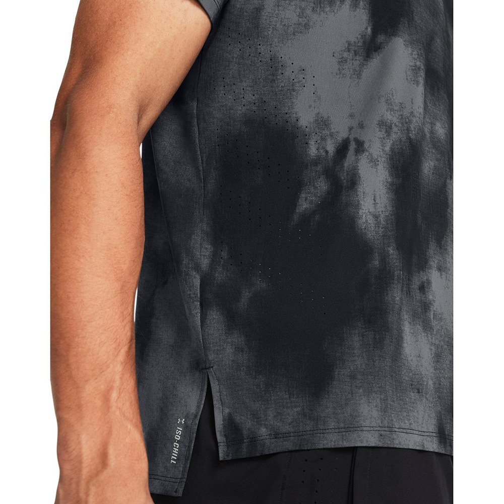 アンダーアーマー（UNDER ARMOUR）（メンズ）ローンチ エリート ウォッシュ 半袖Tシャツ 1382615 001