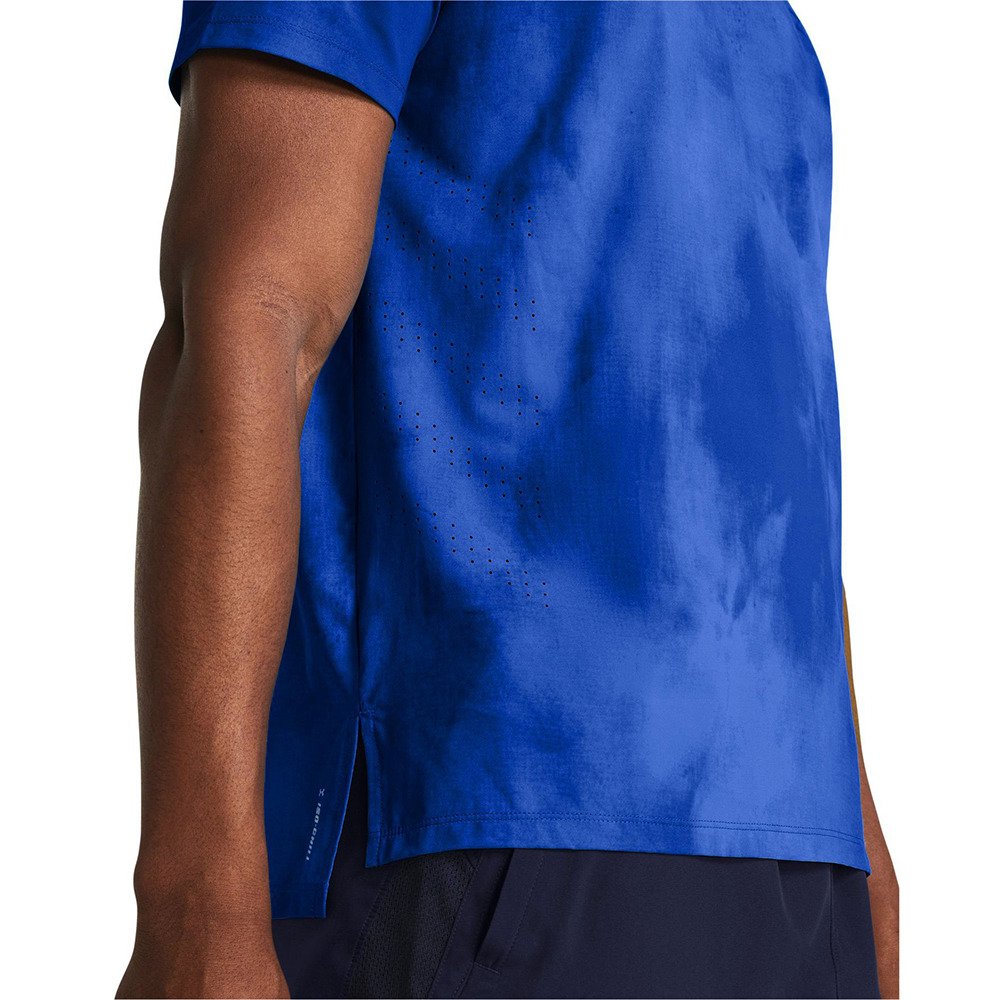 アンダーアーマー（UNDER ARMOUR）（メンズ）ローンチ エリート ウォッシュ 半袖Tシャツ 1382615 444