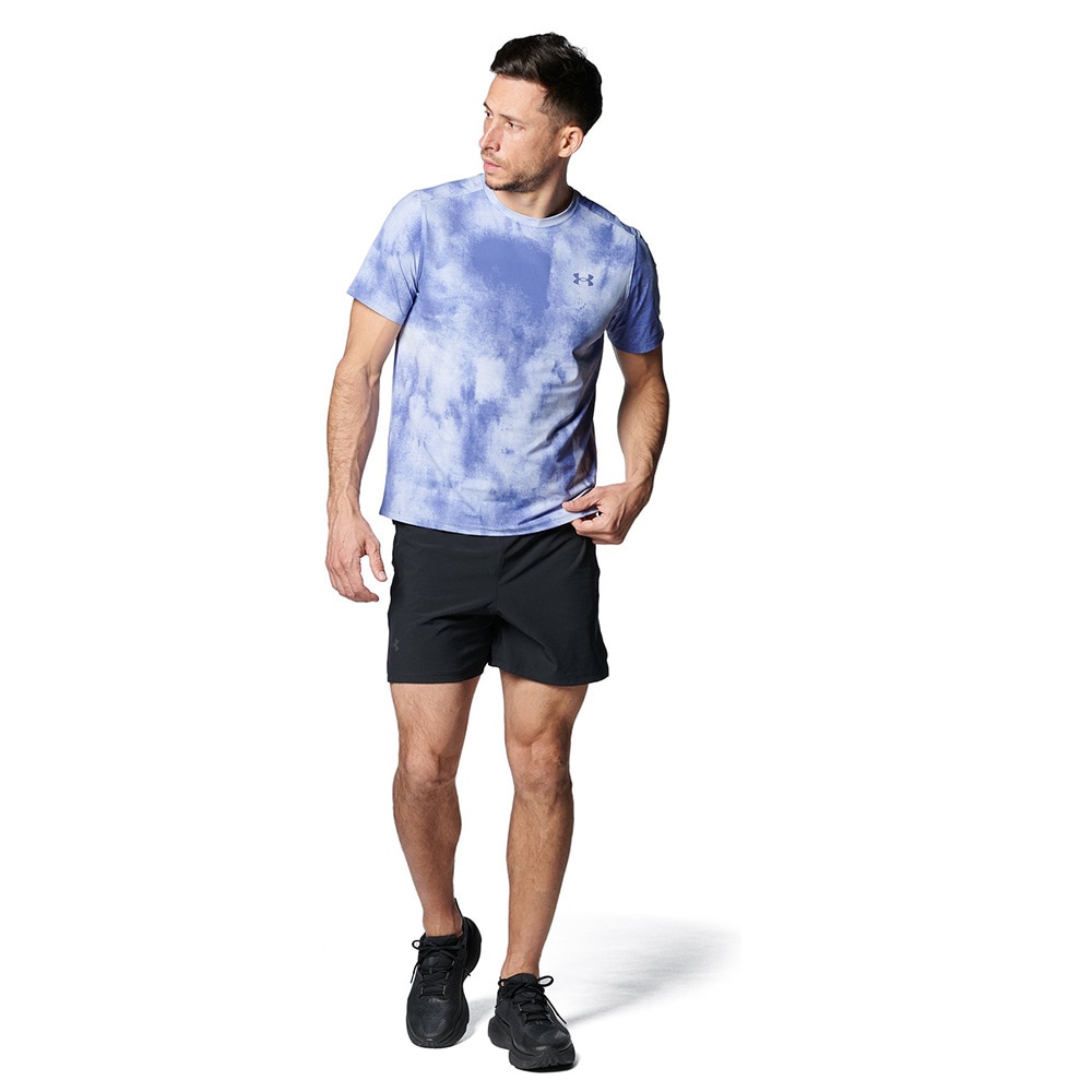 アンダーアーマー（UNDER ARMOUR）（メンズ）ローンチ エリート ウォッシュ 半袖Tシャツ 1382615 539