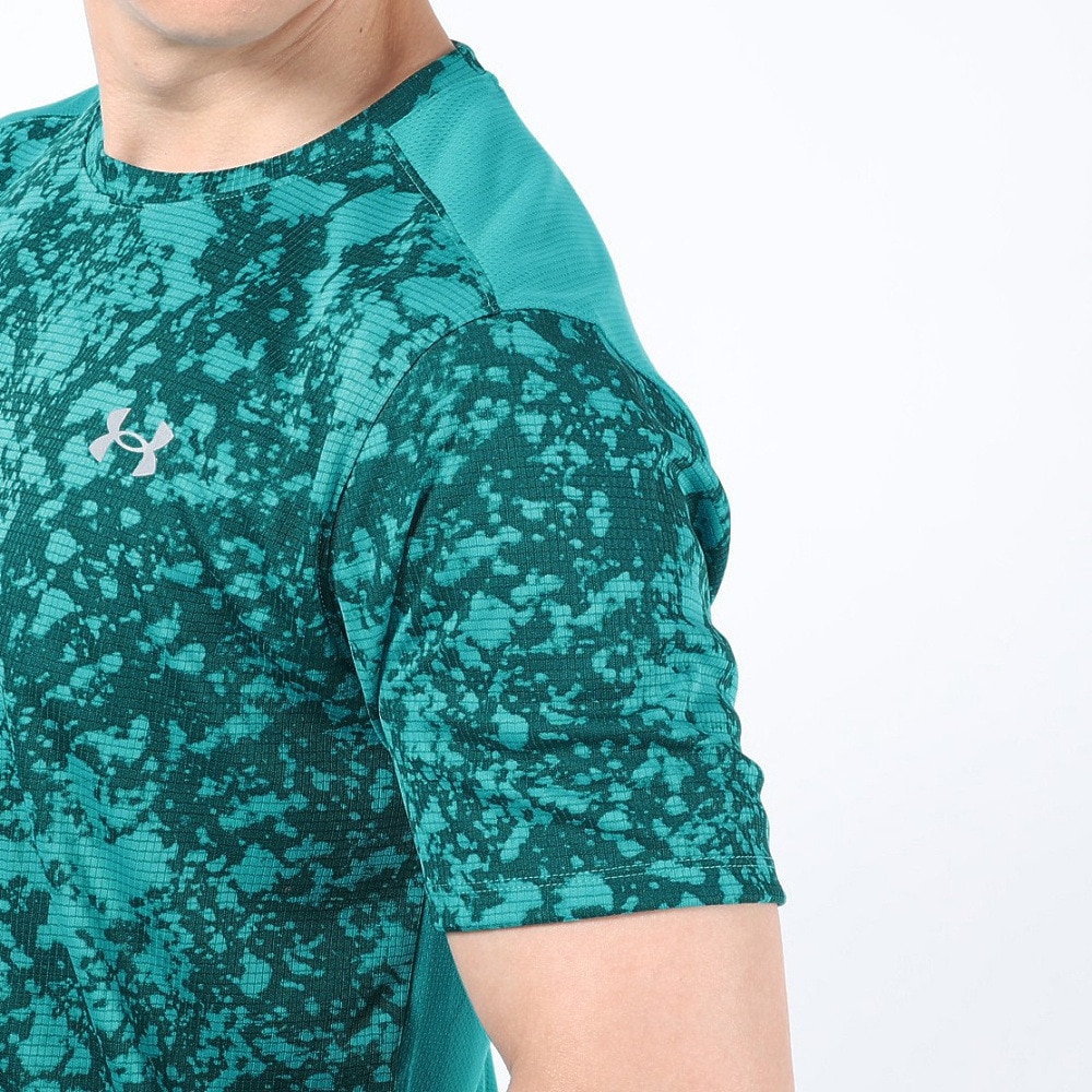 アンダーアーマー（UNDER ARMOUR）（メンズ）ランニングウェア スピードストライド プリントTシャツ 1384781 464