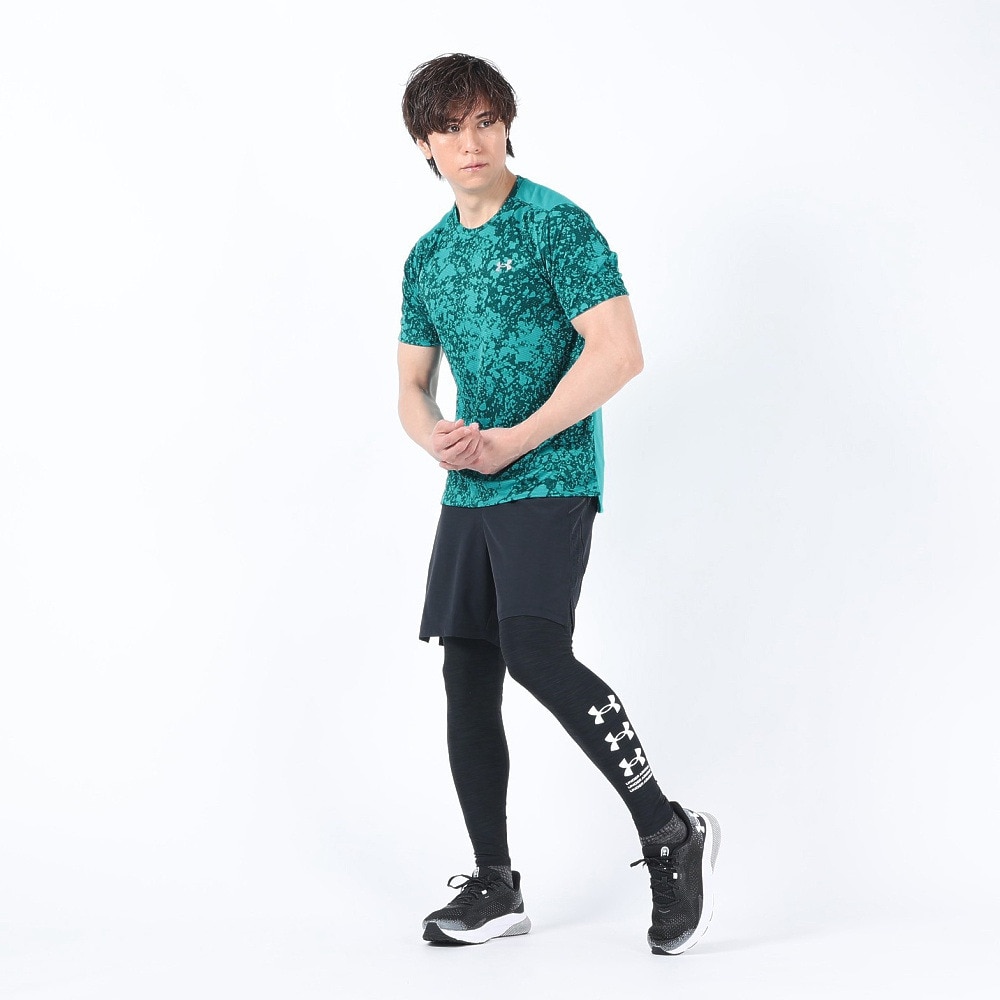 アンダーアーマー（UNDER ARMOUR）（メンズ）ランニングウェア スピードストライド プリントTシャツ 1384781 464