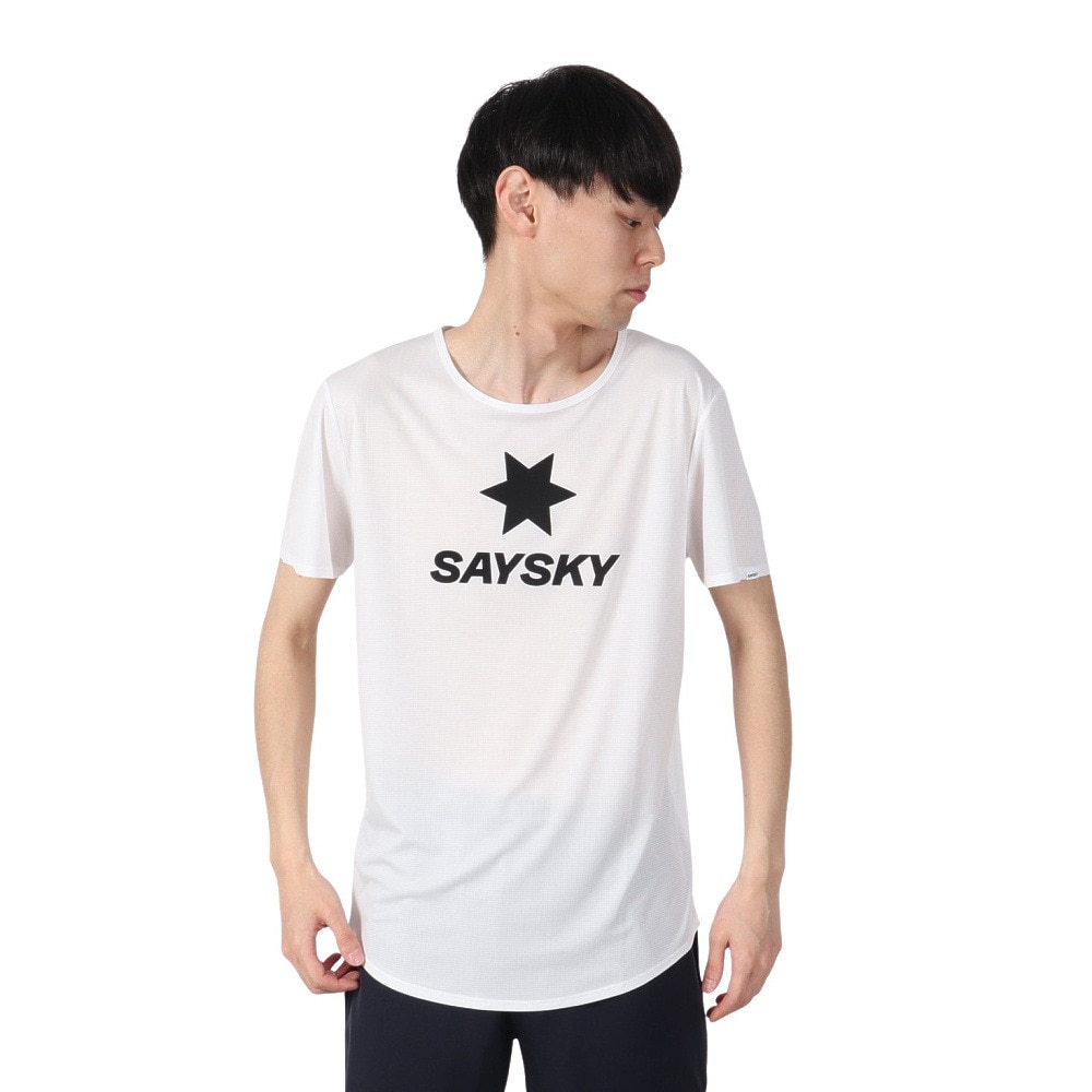 SAYSKY（SAYSKY）（メンズ）Logo Flow Tシャツ JMRSS21C101
