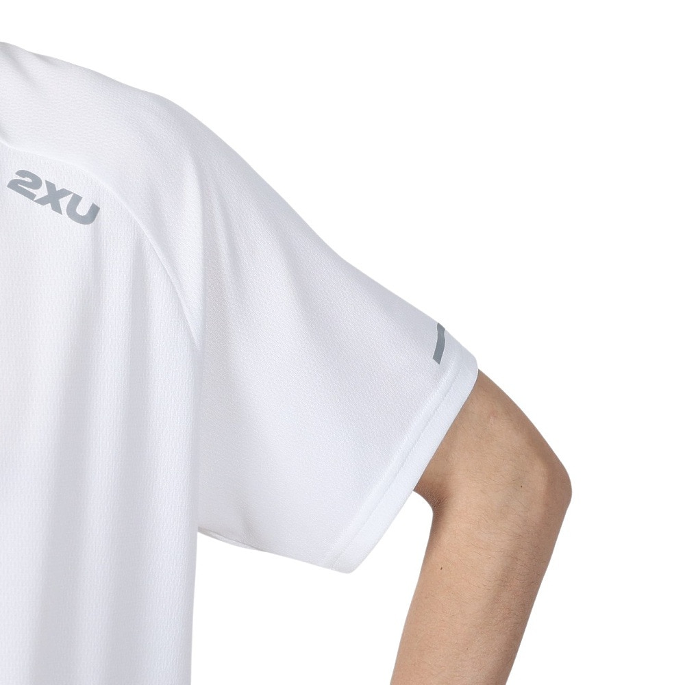 ツー・タイムズ・ユー（2XU）（メンズ）エアロ Tシャツ MR6557A-WHT/SRF