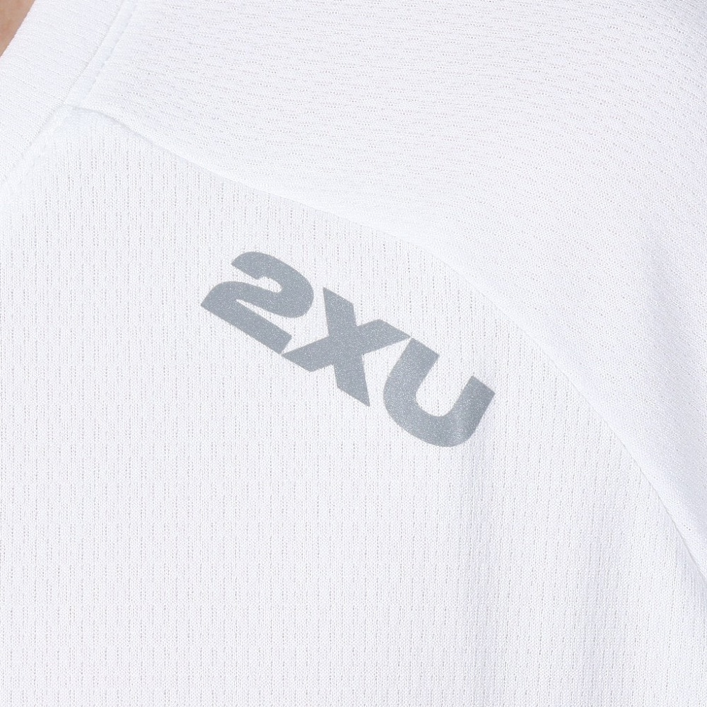 ツー・タイムズ・ユー（2XU）（メンズ）エアロ Tシャツ MR6557A-WHT/SRF