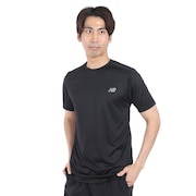 ニューバランス（new balance）（メンズ）Essentials ランTシャツ MT41222BK