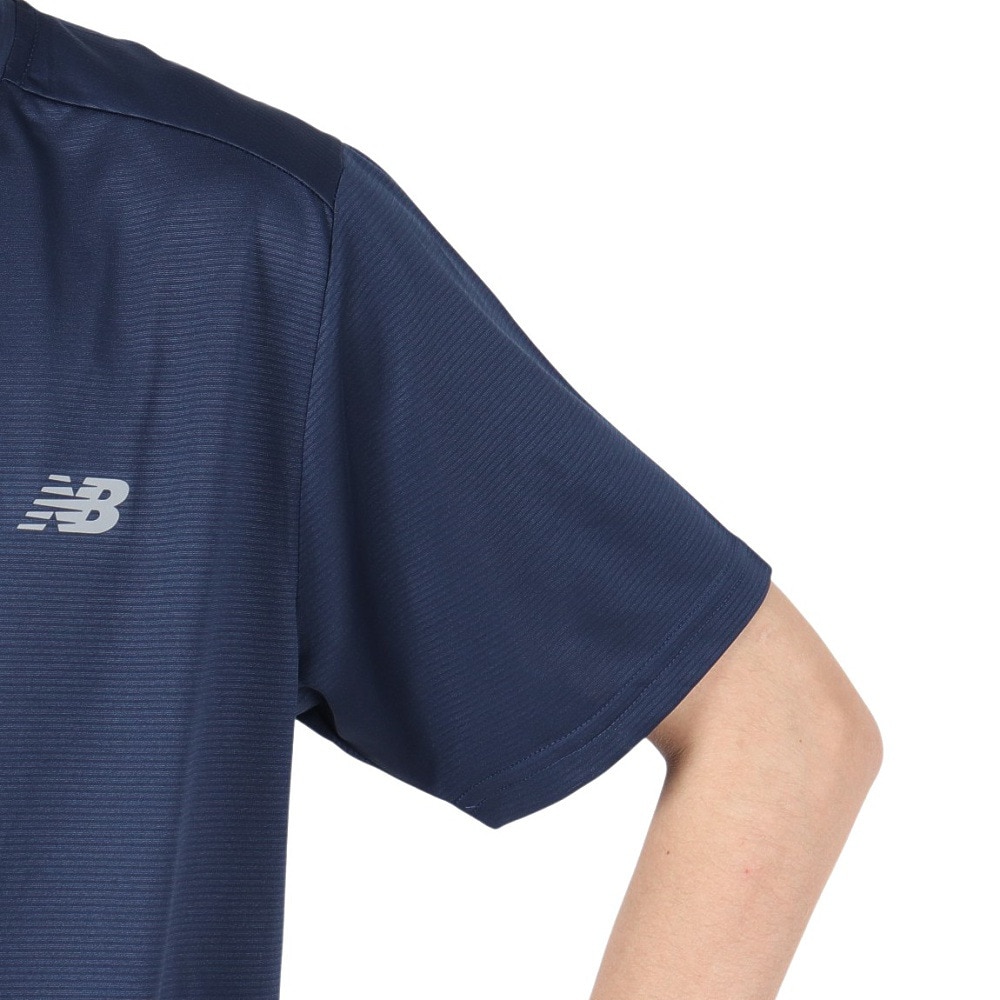 ニューバランス（new balance）（メンズ）スポーツエッセンシャル ランTシャツ MT41222NNY