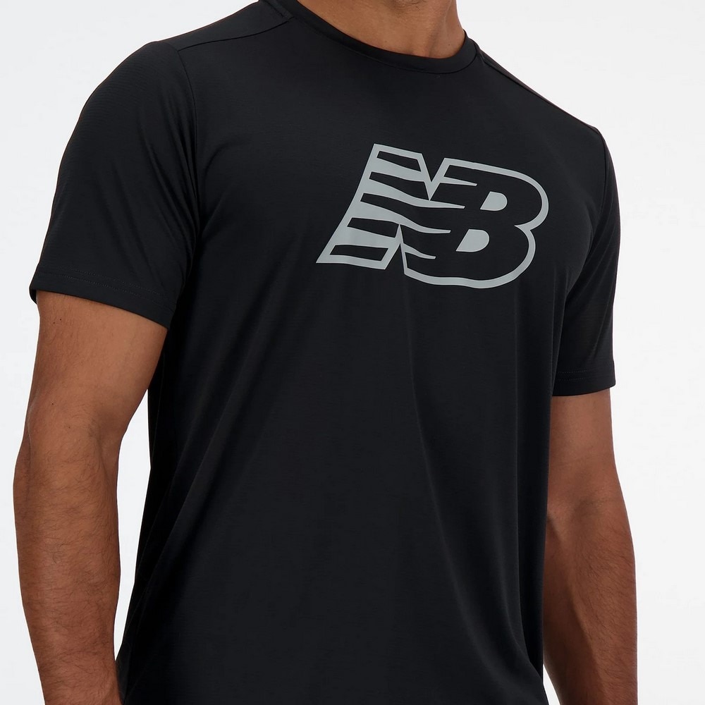 ニューバランス（new balance）（メンズ）Sport Essentials プリントショートスリーブTシャツ MT41224BK