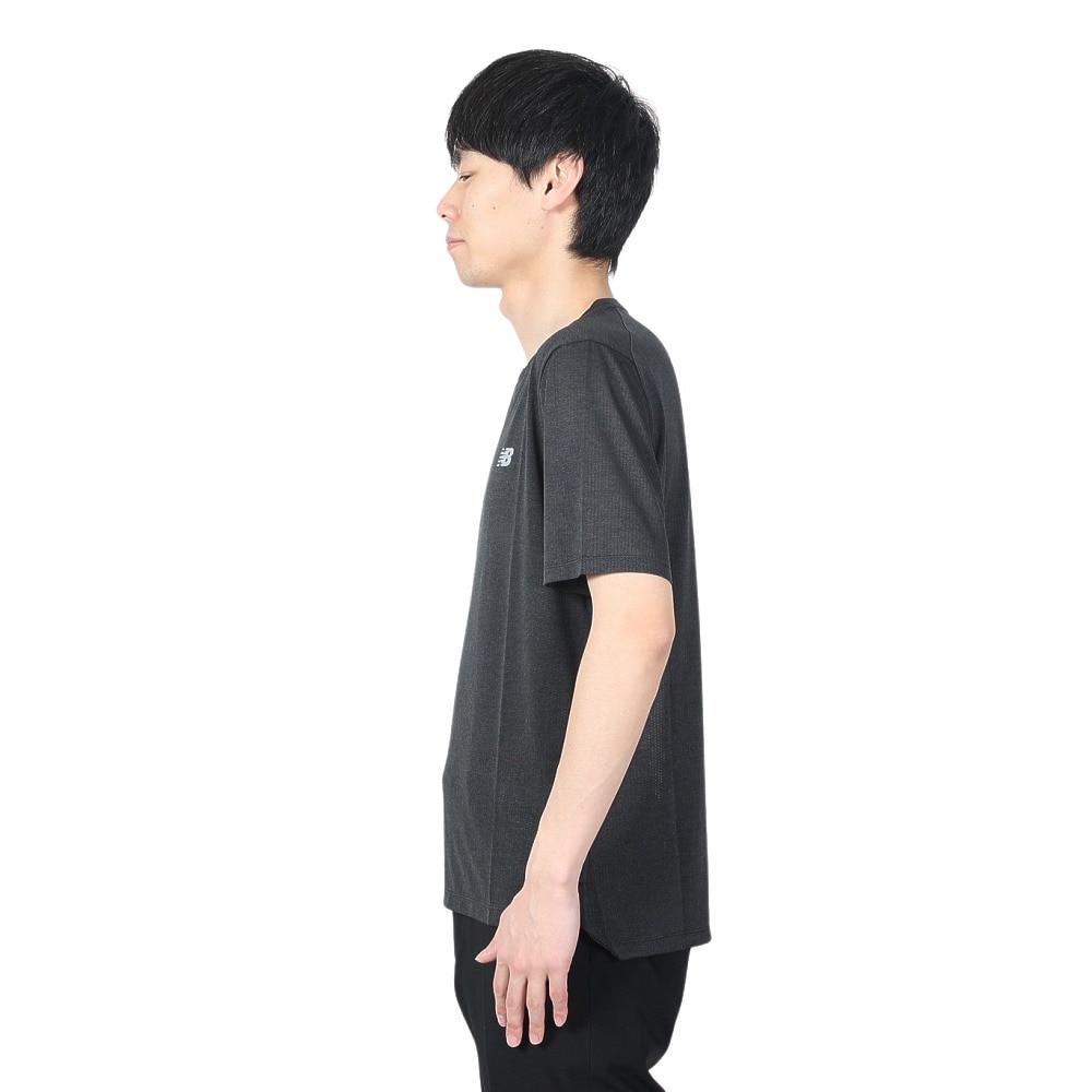 ニューバランス（new balance）（メンズ）大谷選手着用モデル Athletics ランニングTシャツ MT41253BK