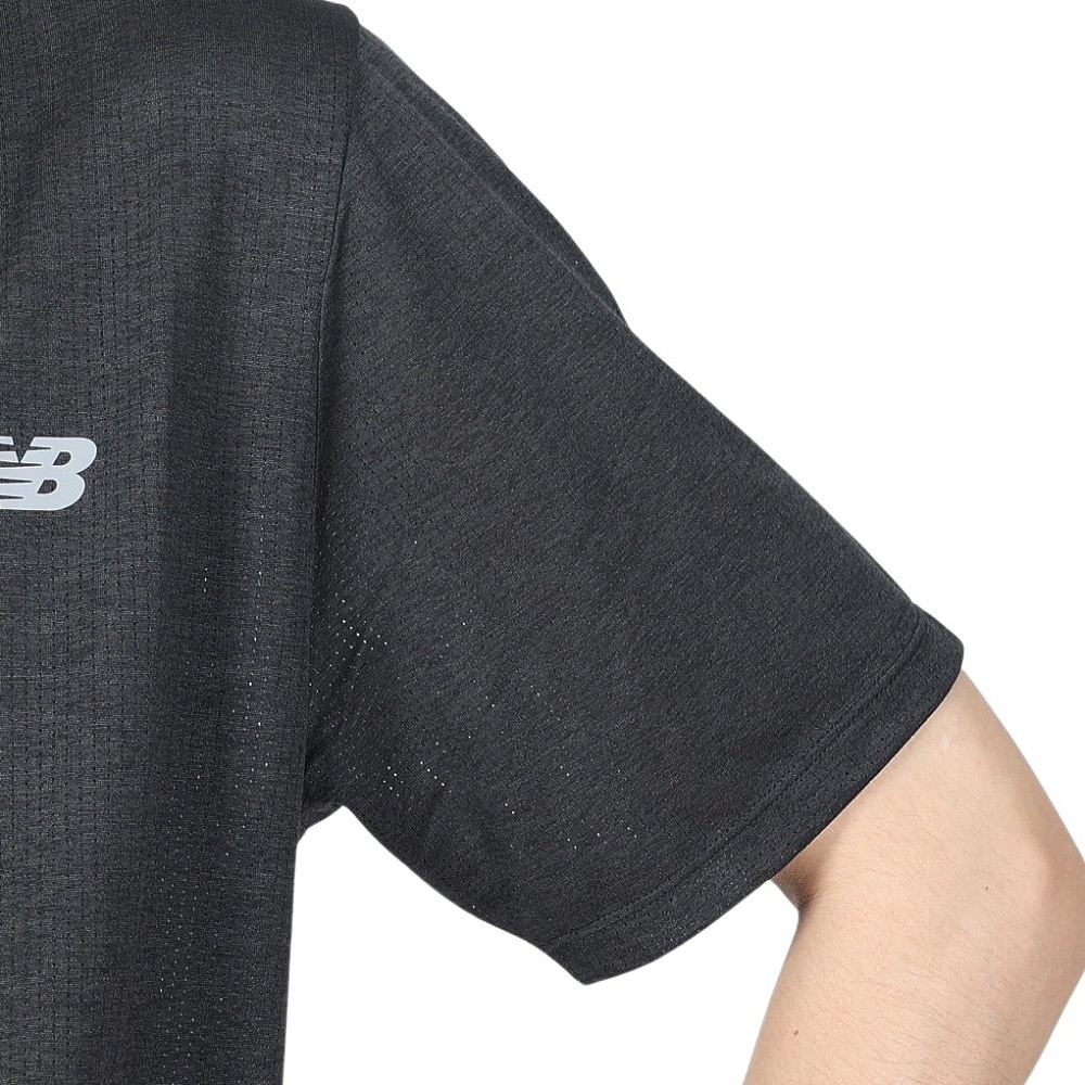 ニューバランス（new balance）（メンズ）大谷選手着用モデル Athletics ランニングTシャツ MT41253BK