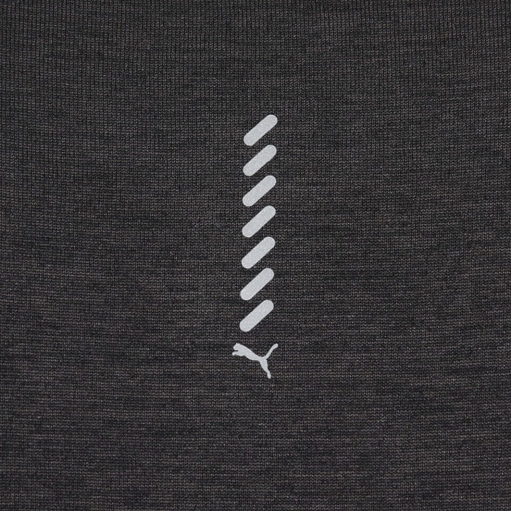 プーマ（PUMA）（メンズ）ランニング ラン フェイバリット ヘザー 半袖 Tシャツ 523683 01 BLK