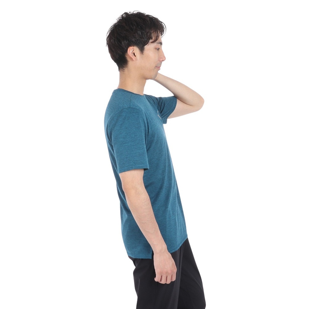 プーマ（PUMA）（メンズ）ランニング ラン フェイバリット ヘザー 半袖 Tシャツ 523683 21 BGRY