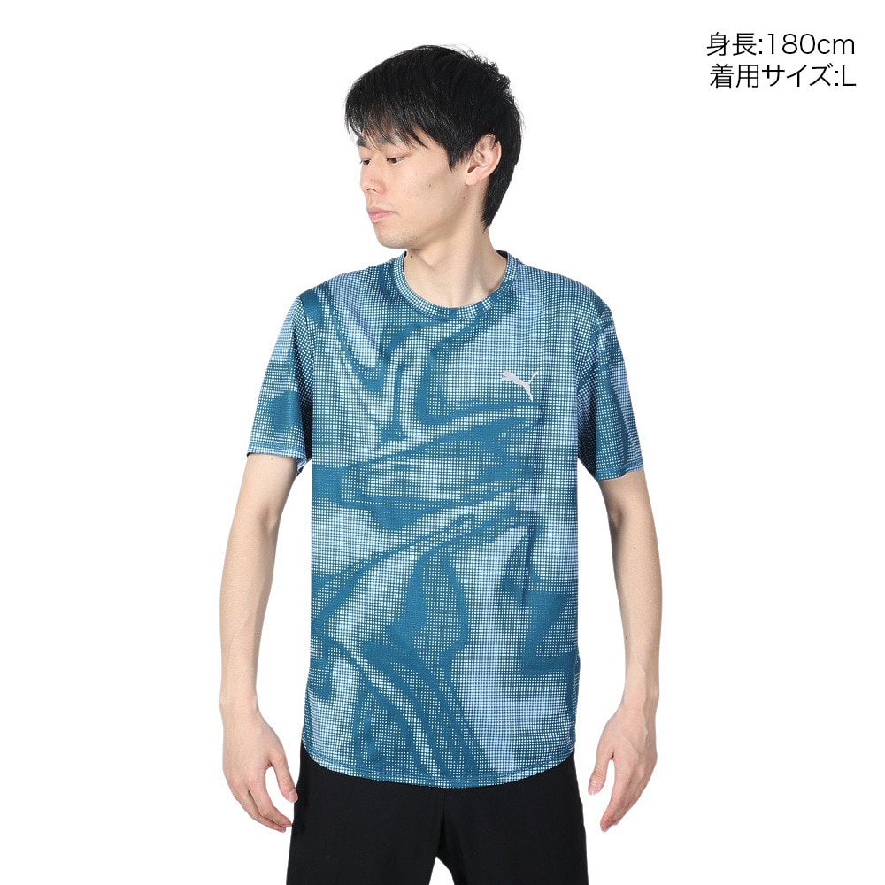 特価ブランド プーマ（PUMA）（メンズ）ランニング ラン フェイバリット AOP 陸上用シャツ