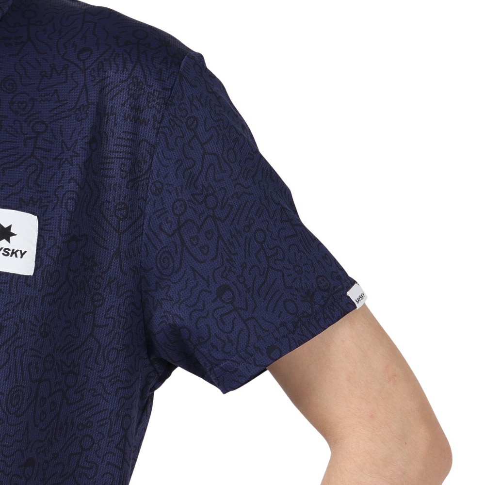 SAYSKY（SAYSKY）（メンズ）Combat ランニングTシャツ LMRSS01c1014