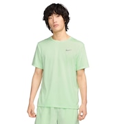 (メンズ)Tシャツ 半袖 uv 速乾 グリーン ドライフィット UV マイラー ショートスリーブ ランニングトップ DV9316-376