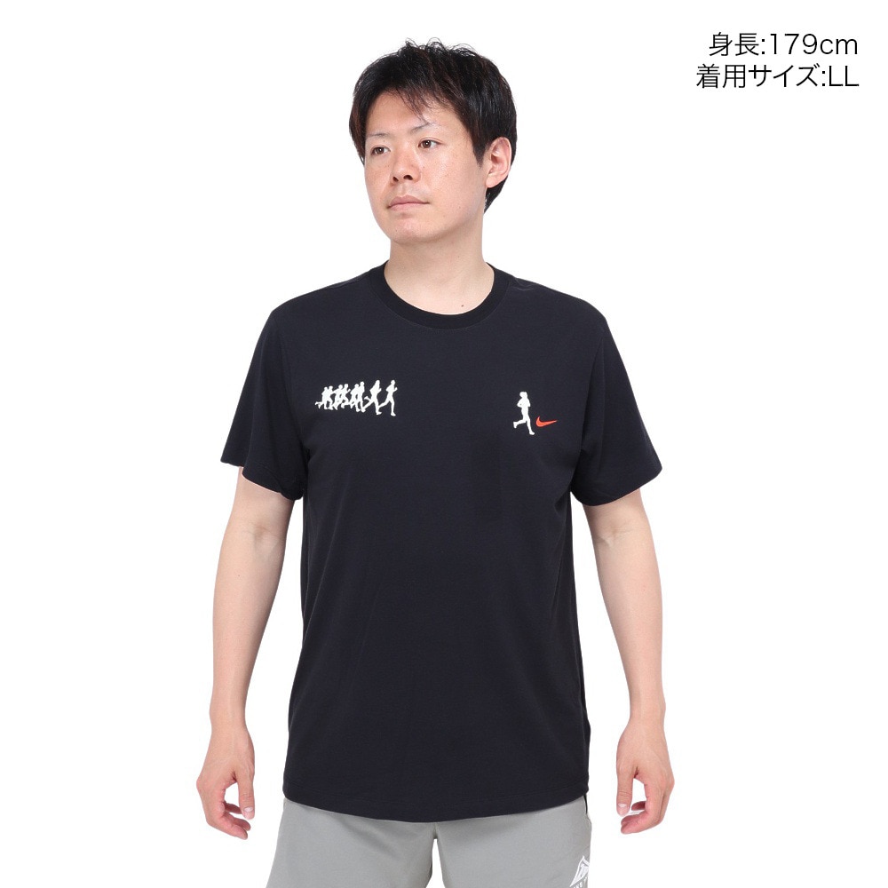 ナイキ（NIKE）（メンズ）ランニングウェア ドライフィット 半袖Tシャツ ラン エナジー FV8393-010