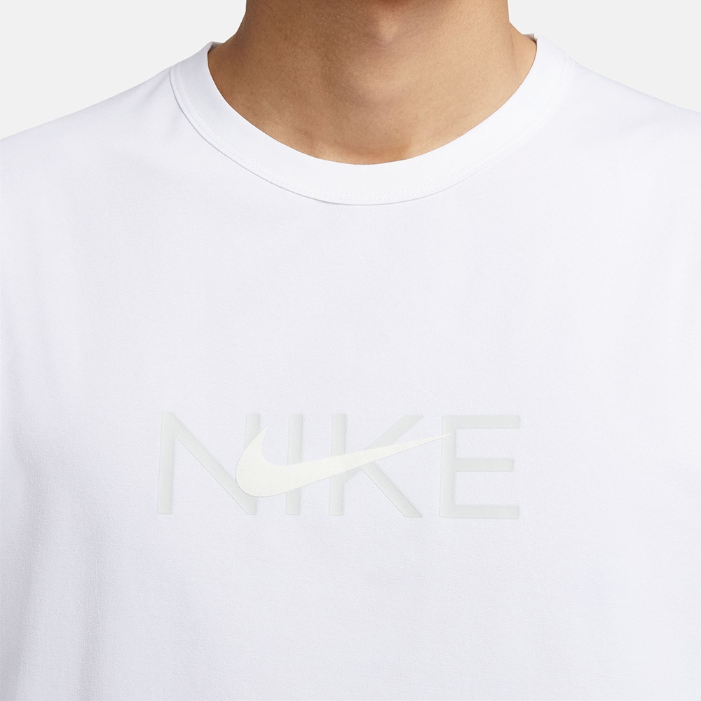 ナイキ（NIKE）（メンズ）ハイバース ドライフィット UV プロテクション ショートスリーブ フィットネストップ HF4635-100
