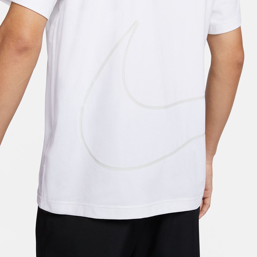ナイキ（NIKE）（メンズ）ハイバース ドライフィット UV プロテクション ショートスリーブ フィットネストップ HF4635-100