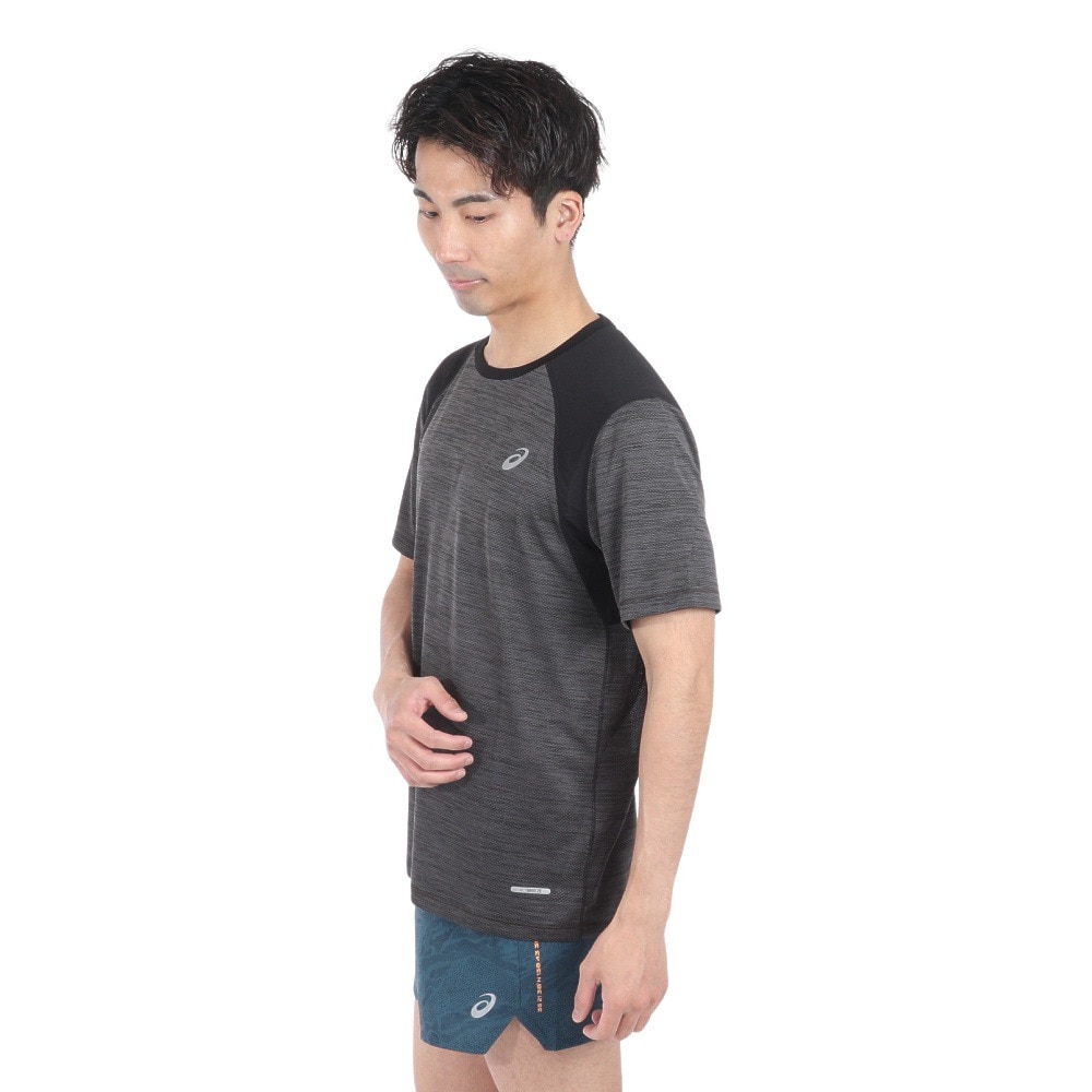アシックス（ASICS）（メンズ）ランニング半袖シャツ 2011C992.001