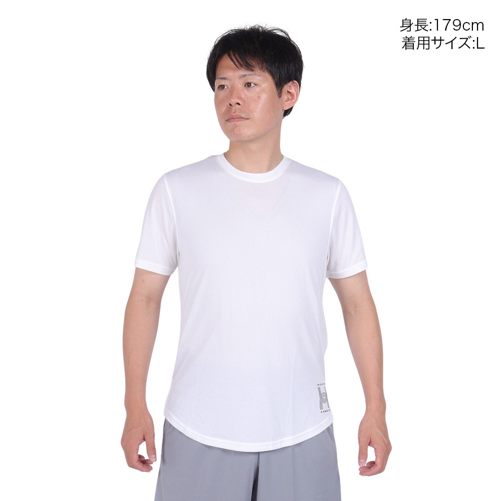 アンダーアーマー（UNDER ARMOUR）（メンズ）ランエニウェア ショートスリーブTシャツ 1386617 100