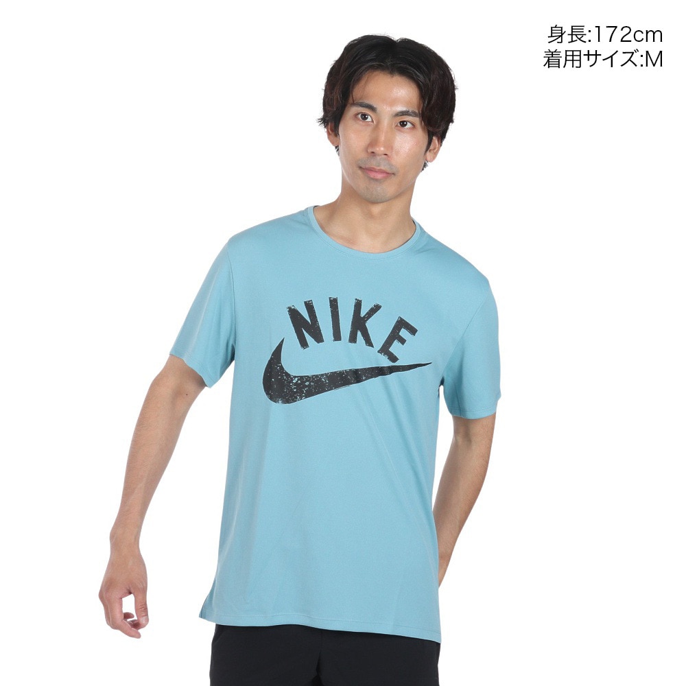 ナイキ（NIKE）（メンズ）ドライフィット マイラー スウッシュ ショートスリーブ トップス FV9900-464