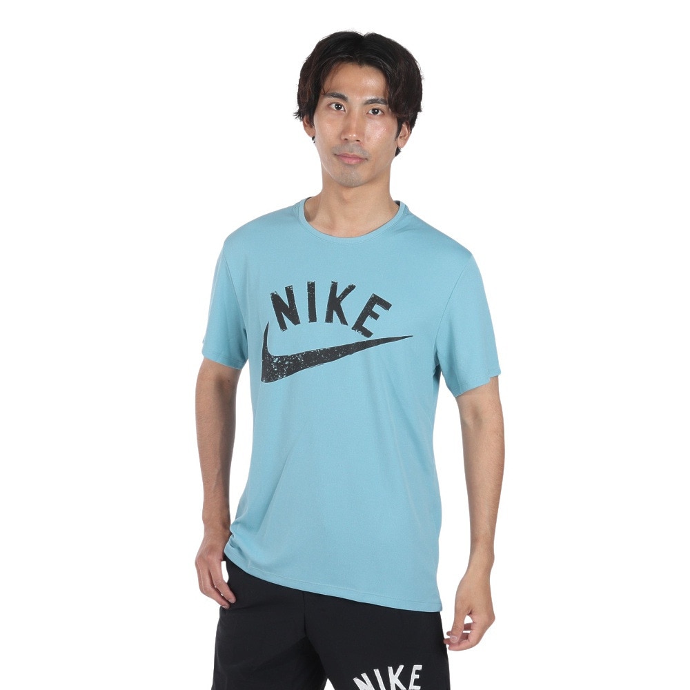ナイキ（NIKE）（メンズ）ドライフィット マイラー スウッシュ ショートスリーブ トップス FV9900-464