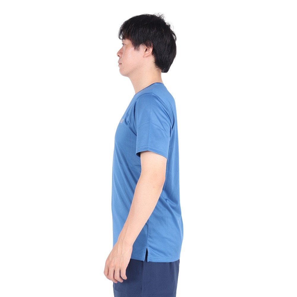 ニューバランス（new balance）（メンズ）Sport Essentials ラン ショートスリーブTシャツ MT41222BEU