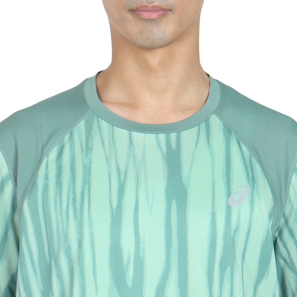 アシックス（ASICS）（メンズ）ROADランニンググラフィック半袖シャツ 2011D092.300