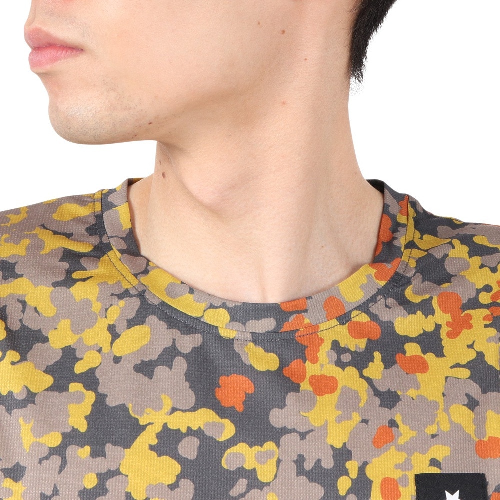 SAYSKY（SAYSKY）（メンズ）ランニングTシャツ Camo Combat Tシャツ MMRSS02c1019