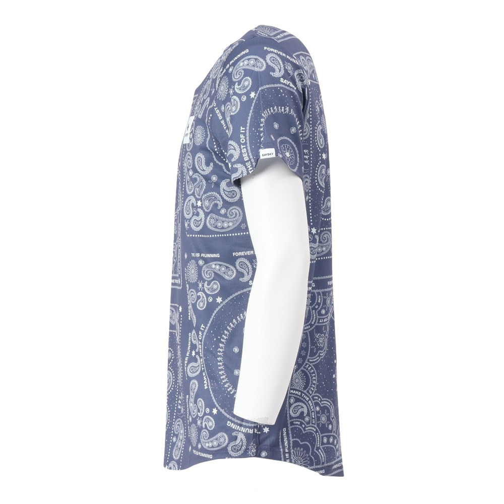 SAYSKY（SAYSKY）（メンズ）Paisley Combat ランニングTシャツ MMRSS03c1020