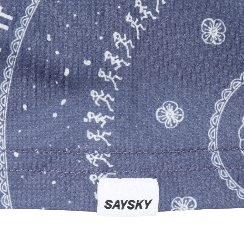 SAYSKY（SAYSKY）（メンズ）Paisley Combat ランニングTシャツ MMRSS03c1020