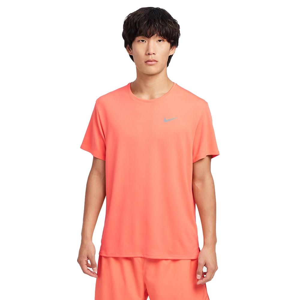 ナイキ（NIKE）（メンズ）ドライフィット UV マイラー ショートスリーブ ランニングトップ DV9316-643