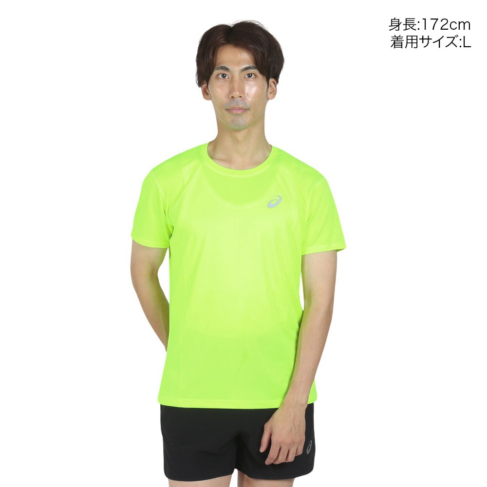 アシックス（ASICS）（メンズ）ランニングドライ 半袖シャツ 2011C366.750