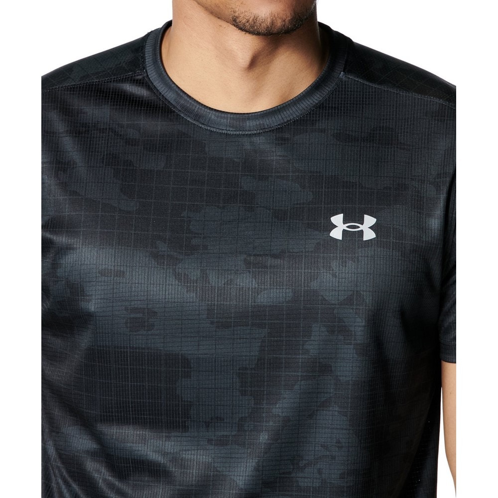 アンダーアーマー（UNDER ARMOUR）（メンズ）スピードストライド プリント ショートスリーブ Tシャツ 6001552 001