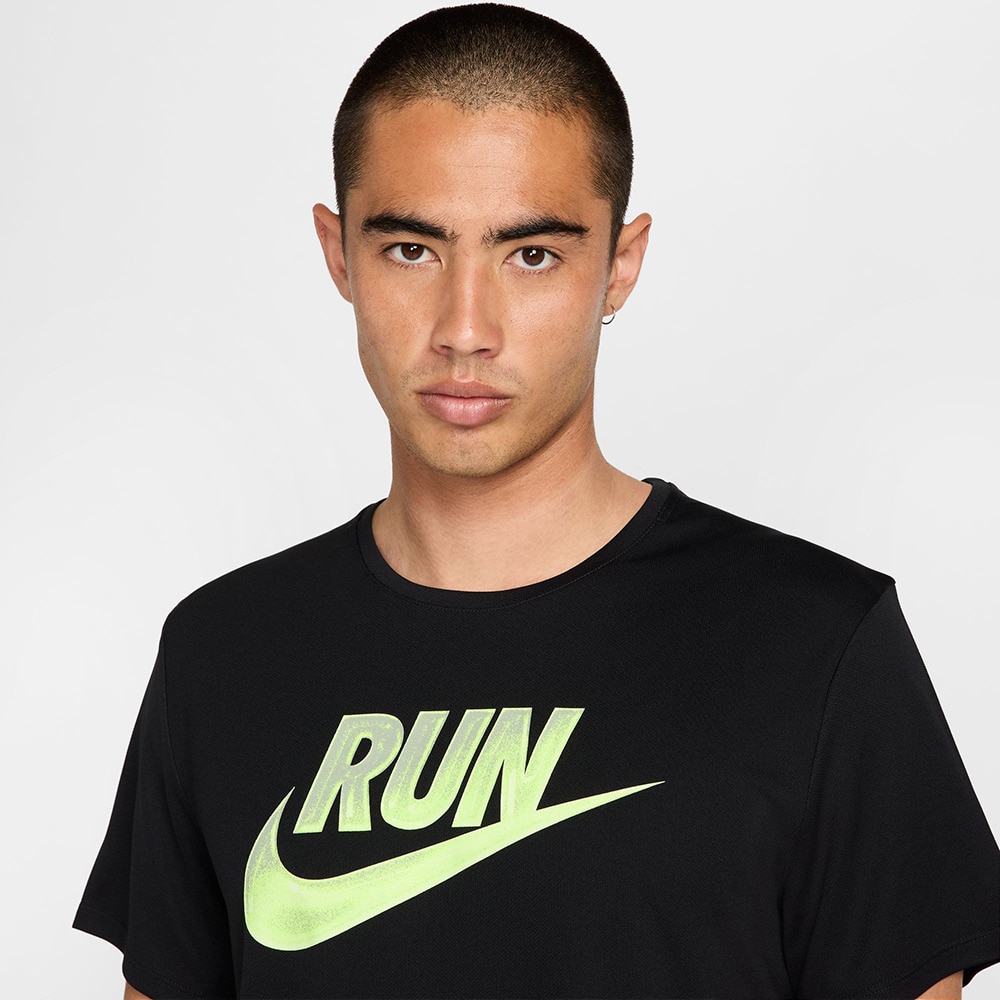ナイキ（NIKE）（メンズ）マイラー ラン エナジー ドライフィット 半袖ランニングトップ HJ3565-010