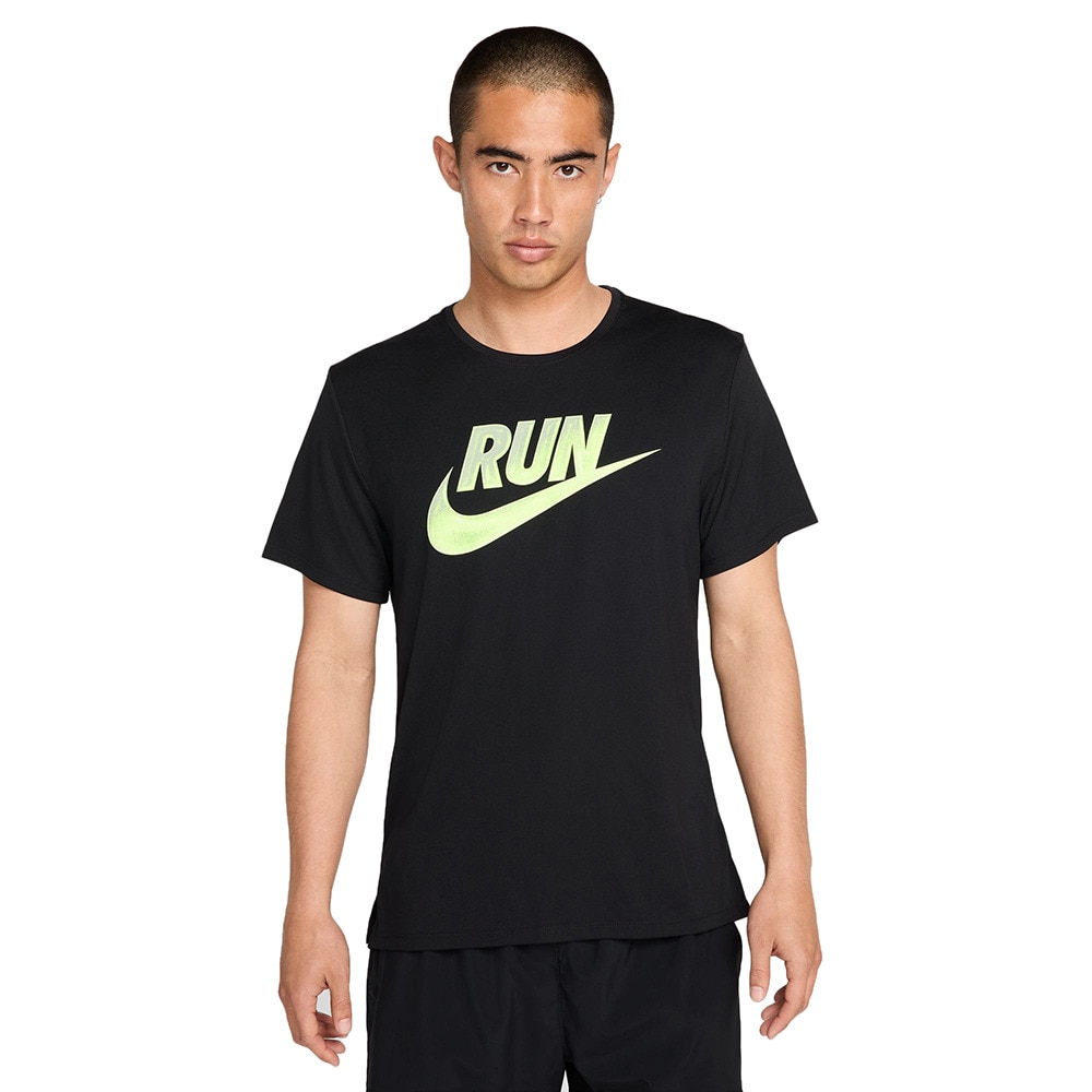 ナイキ（NIKE）（メンズ）マイラー ラン エナジー ドライフィット 半袖ランニングトップ HJ3565-010