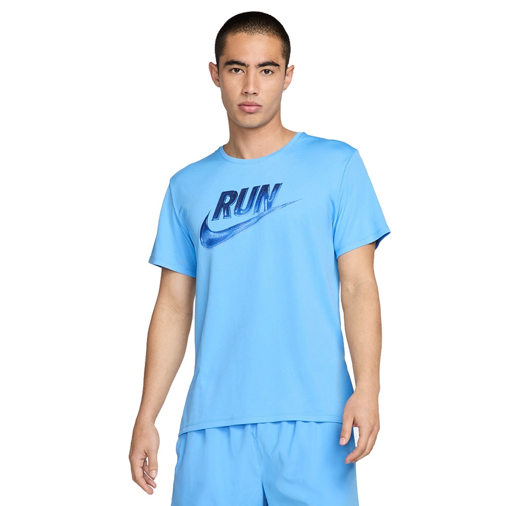 ナイキ（NIKE）（メンズ）マイラー ラン エナジー ドライフィット 半袖ランニングトップ HJ3565-412