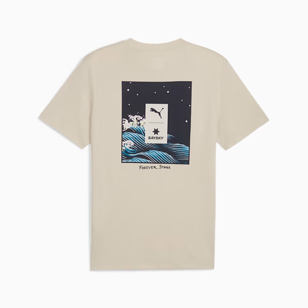 プーマ（PUMA）（メンズ、レディース）ランニング SAYSKY 半袖 Tシャツ 527237 68 OWHT