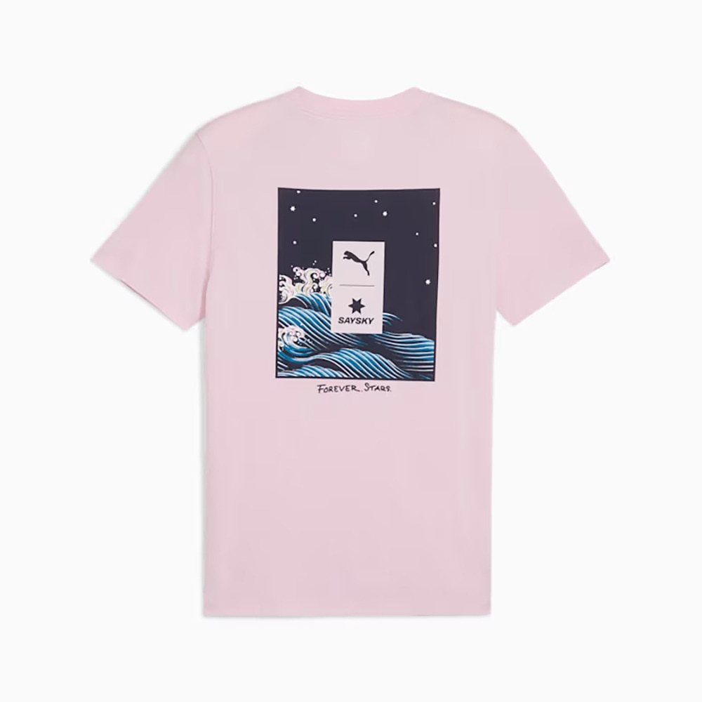 プーマ（PUMA）（メンズ、レディース）ランニング SAYSKY 半袖 Tシャツ 527237 90 ROS