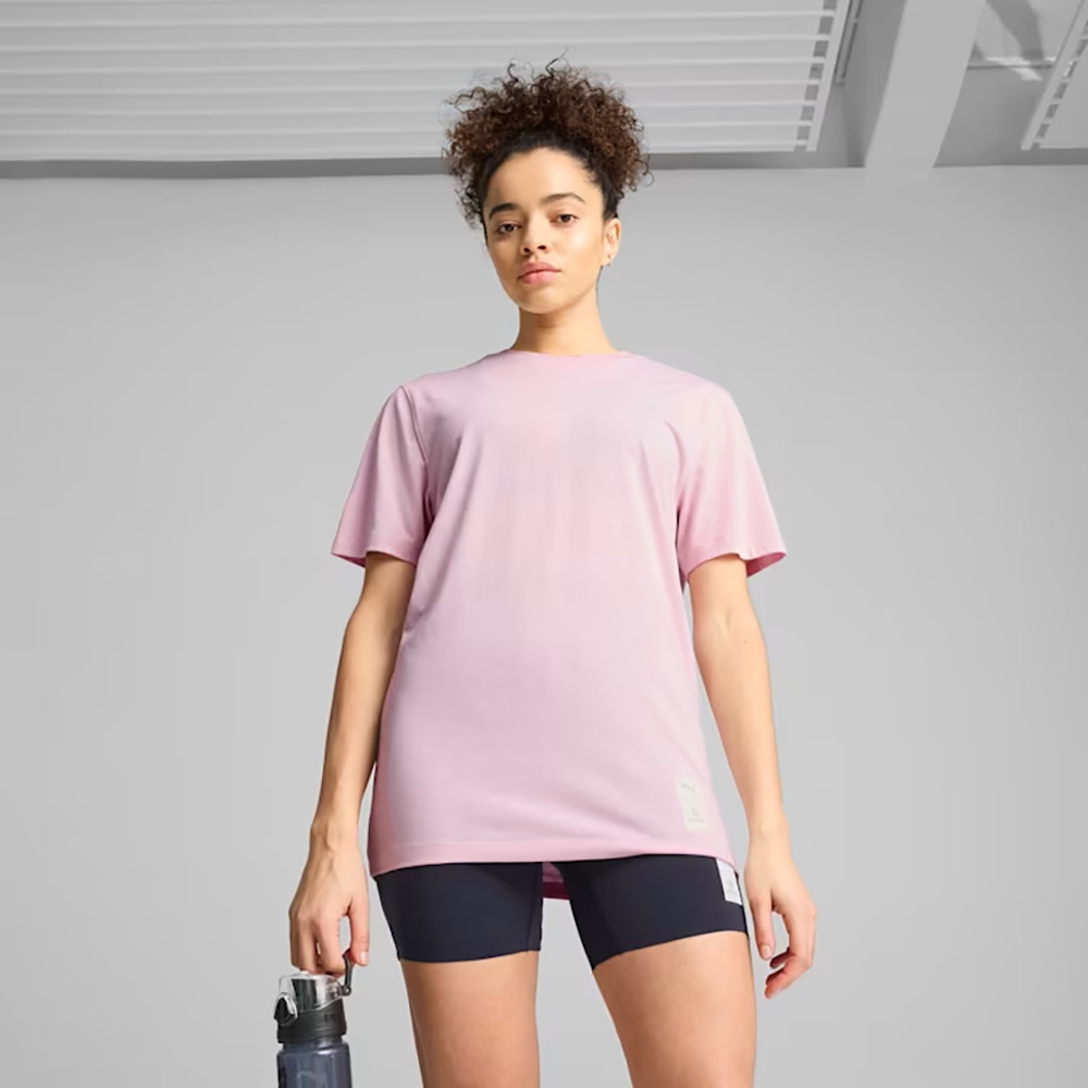 プーマ（PUMA）（メンズ、レディース）ランニング SAYSKY 半袖 Tシャツ 527237 90 ROS