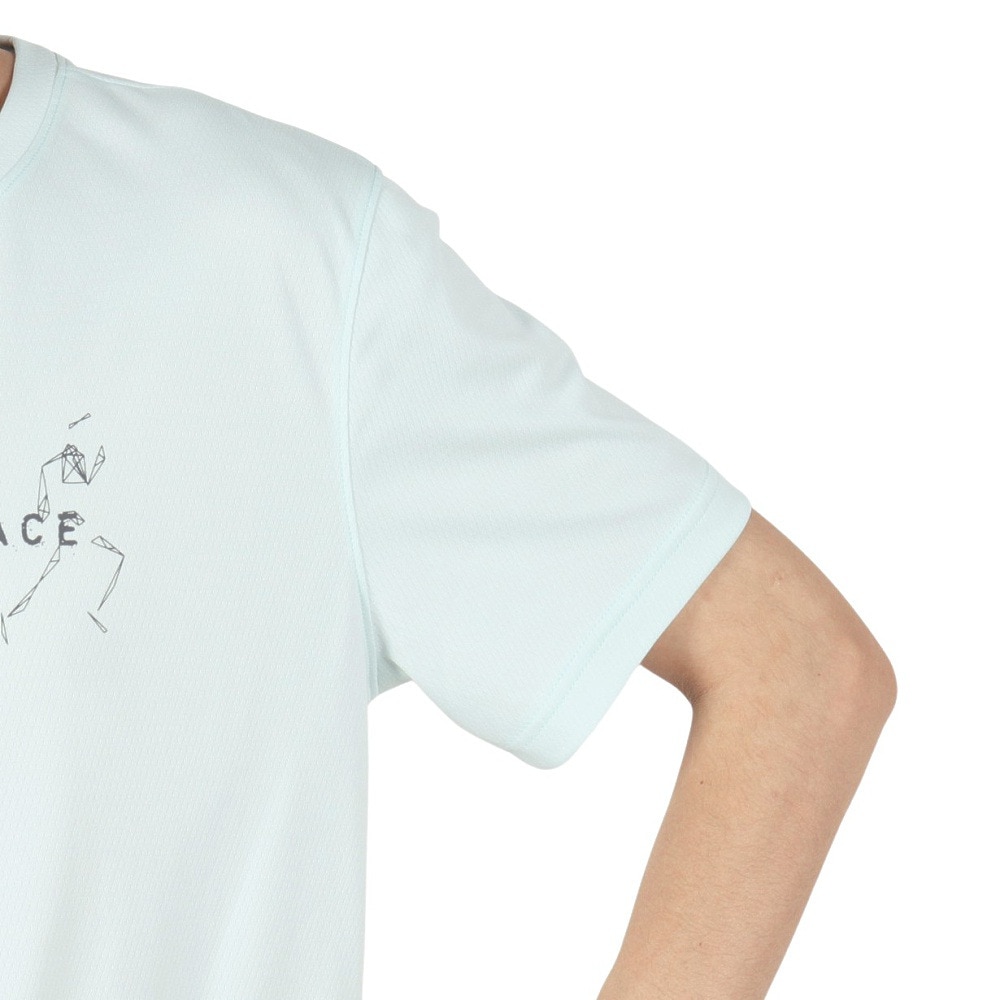 プーマ（PUMA）（メンズ）グラフィックス ラン イラストTシャツ 527293 50 LBLU
