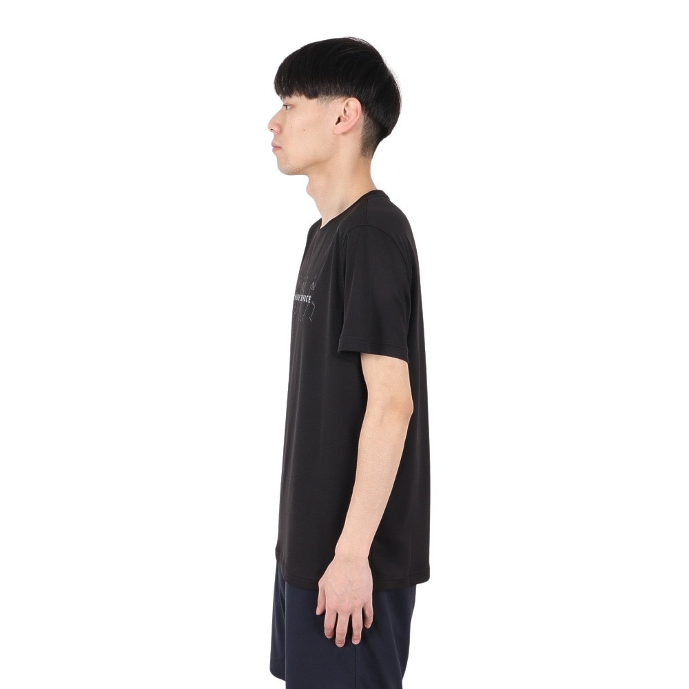 プーマ（PUMA）（メンズ）グラフィックス ラン イラストTシャツ 527293 51 BLK