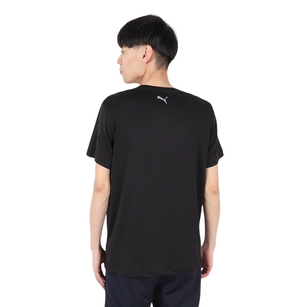 プーマ（PUMA）（メンズ）グラフィックス ラン イラストTシャツ 527293 51 BLK
