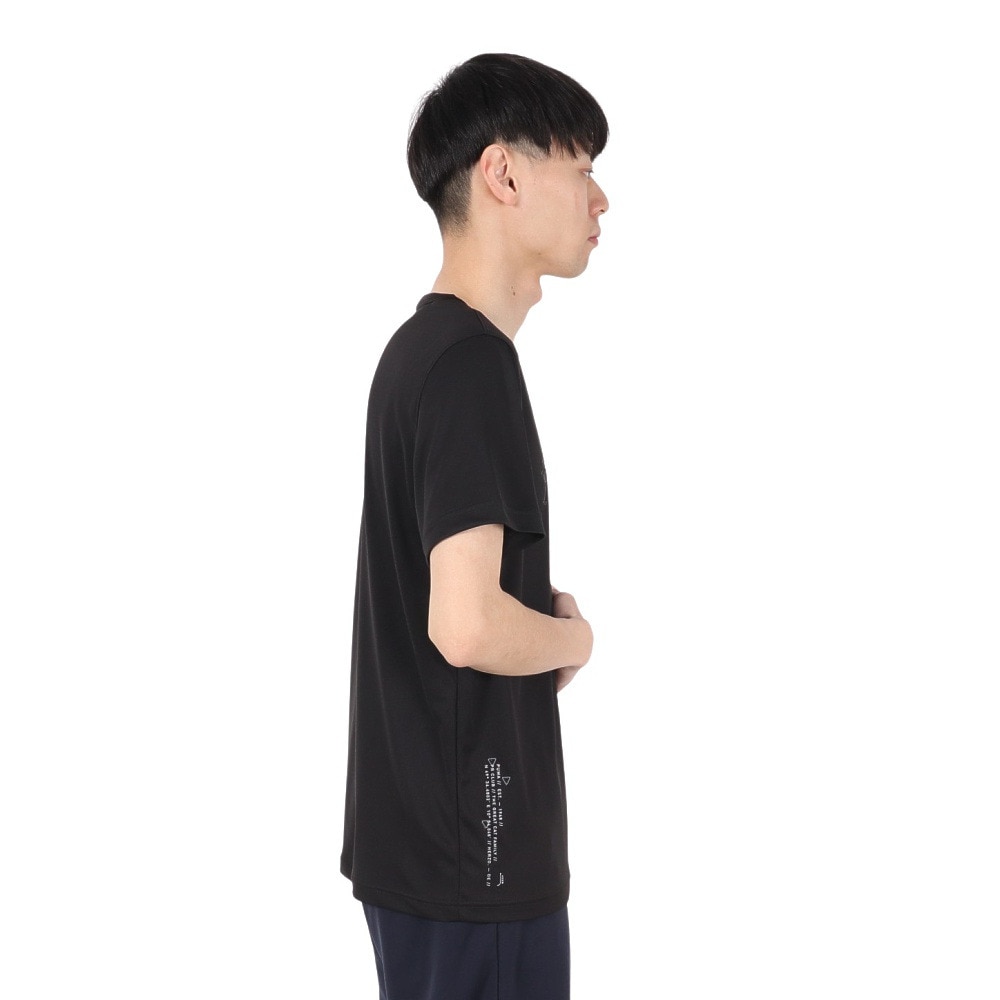 プーマ（PUMA）（メンズ）グラフィックス ラン イラストTシャツ 527293 51 BLK