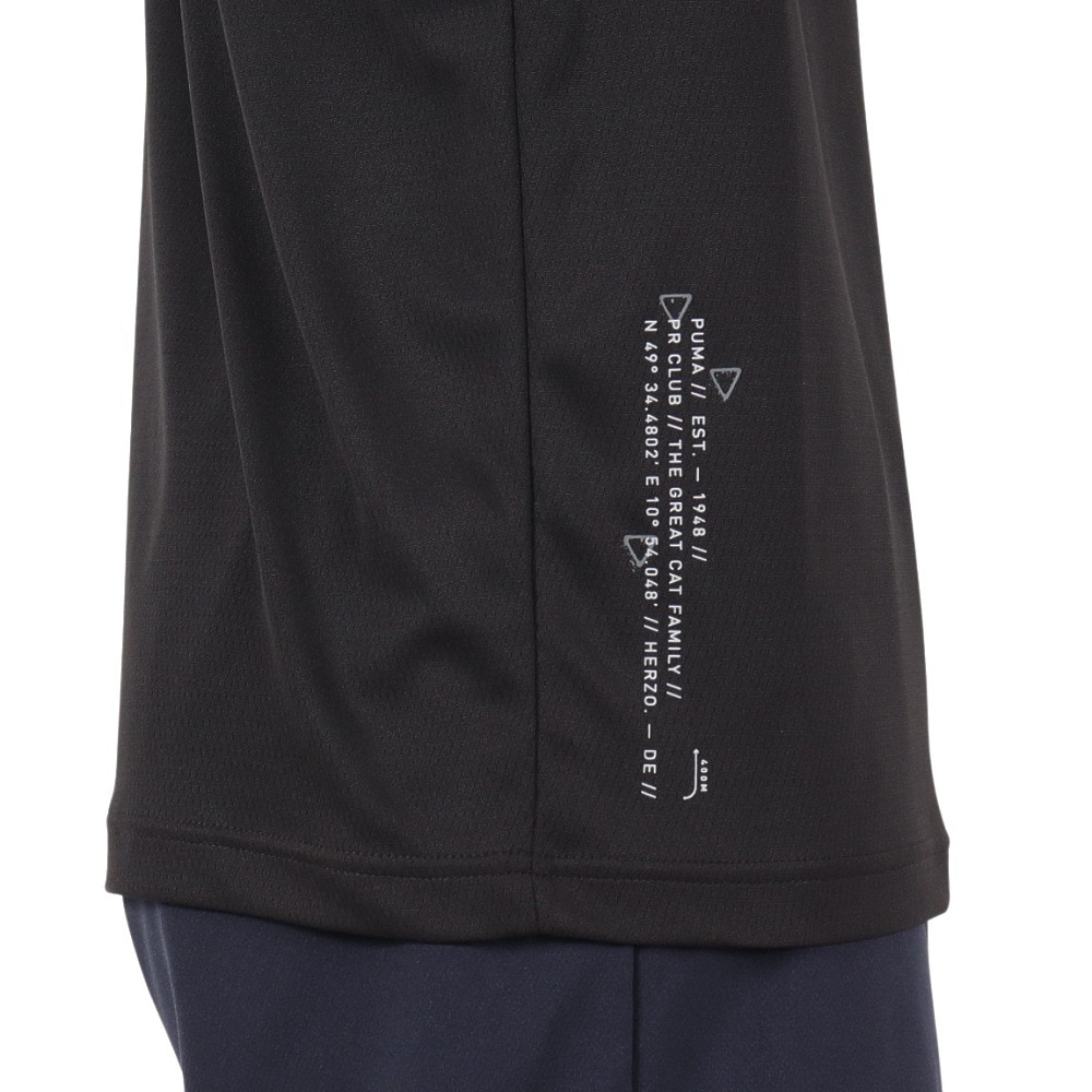 プーマ（PUMA）（メンズ）グラフィックス ラン イラストTシャツ 527293 51 BLK